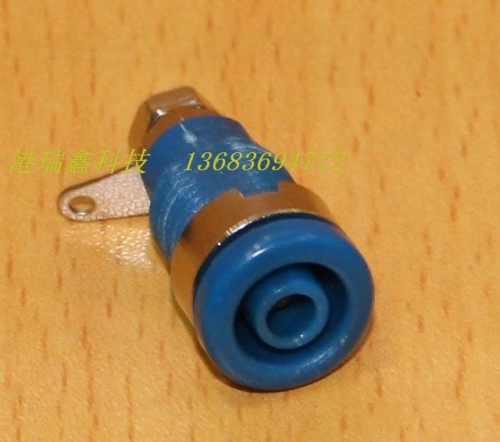 Banana jack socket 4MM M12 perforated red yellow green blue safety test wiring terminals A-2202