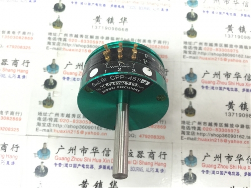 Inventory CPP-45B-3 1K GreenPot dual dual shaft conductive plastic potentiometer with tap