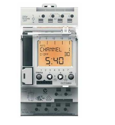 Schneider electric IHP programmable electronic timing switch timer CCT15723 time controller