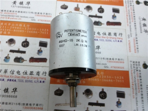 Sakae 46HD-10 2K more than 10 times the inventory turn wirewound potentiometer