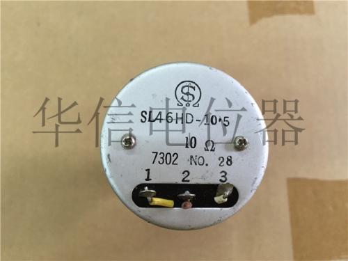 Second-hand Sibo SL46HD-10.5 10 ohm 10R10 ring half turn wirewound potentiometer