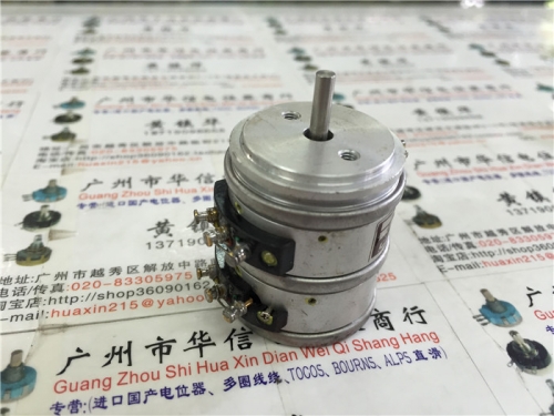 Second hand Japanese Si Bo CP30G 10K Sakae conductive plastic wire wound dual potentiometer servo installation