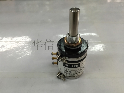 MIDORI HP-12B 3TURN 10K more than 3 times turn wirewound potentiometer shaft 6MM