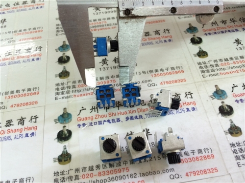 RK0932N 09 type single potentiometer B10K handle 6MM long pedicel top tone word