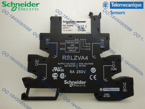 Authentic Schneider relay RSLZVA4+RSL1AB4ND