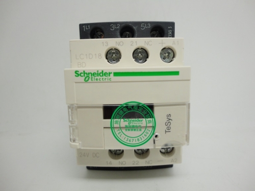 Authentic Schneider contactor LC1D18BDC LC1-D18BDC LC1D18BD