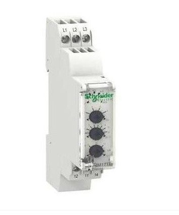 Imported authentic Schneider (Indonesia) phase protector phasesequence relay RM17TU00