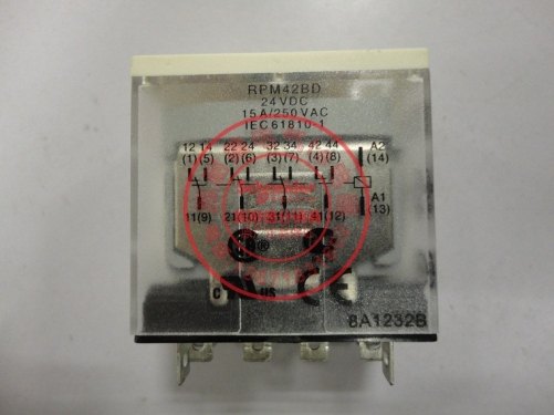 [original authentic] Schneider intermediate relay power DC24V RPM42BD 14 pin 15A