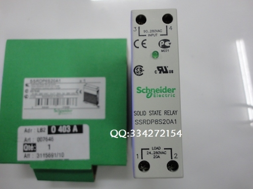 [authentic] Schneider Schneider solid state relay 20A SSRDP8S20A1