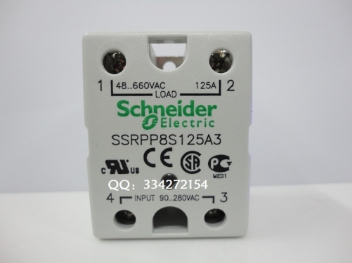 [authentic] Schneider Schneider solid state relay 125A SSRPP8S125A3