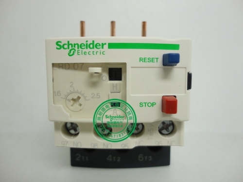 Authentic Schneider thermal relay LRD07C 1.6-2.5A LRD07