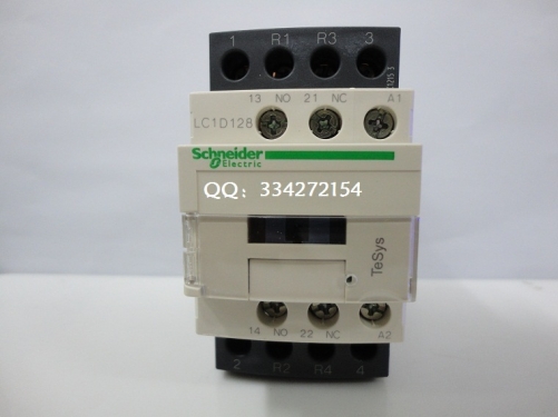 Authentic Schneider Schneider four pole contactor 24VAC LC1D128B7C