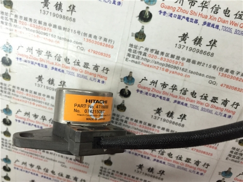 Used Japan's Hitachi PART NO HITACHI, 4716888 NO, 0742150873 wire encoder