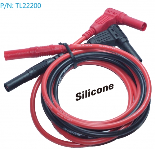 TL22200 super soft high temperature high pressure 13AWG 2.5 square silicone removable pen line banana head line