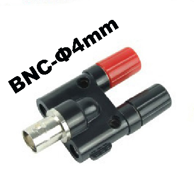 AD4134 BNC mother transfer 2*4mm terminal BNC F-2*4mm Binding Post Adaptor