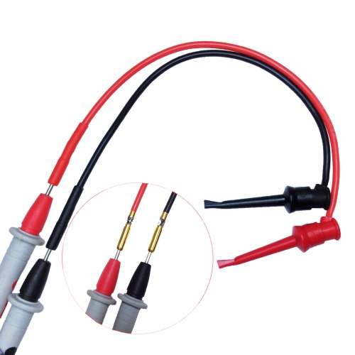 TL22280 2mm Spring loaded hook pen expansion test socket to clip Cable
