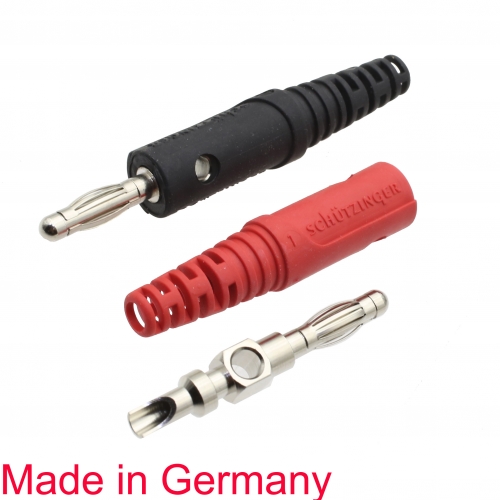 Germany imported TPE 110 degrees resistant high-temperature material 4mm superimposed banana plug aging test banana plug