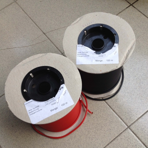 Germany imported 2.5 square double insulation PVC special soft test line