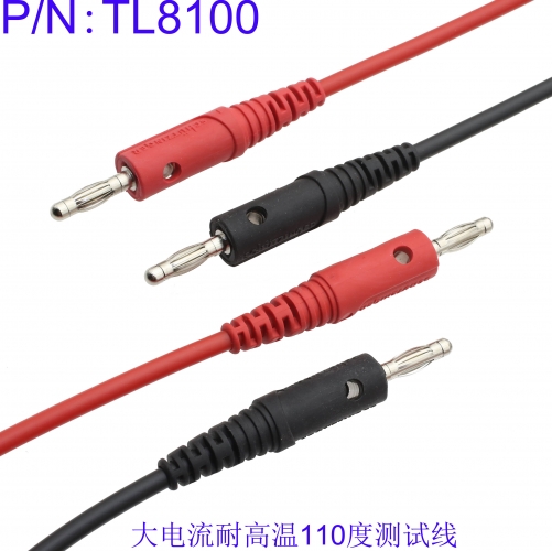 TL8100 temperature of 110 degrees high current 2.5 square copper flexible silicone wire high temperature aging test line