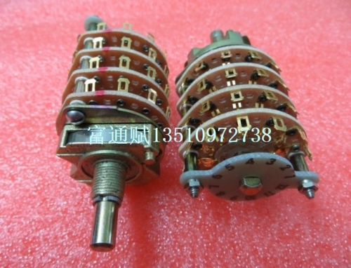 The United States imported OAK band switch 259-2825-120 gear 4 layers of 4 handle long 23MM round shaft