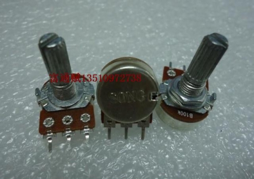 Imported WH148 single B1K B2K B5K B10K B50K B100K B500K B1M output voltage adjustable potentiometer 15000 long life 20KQ