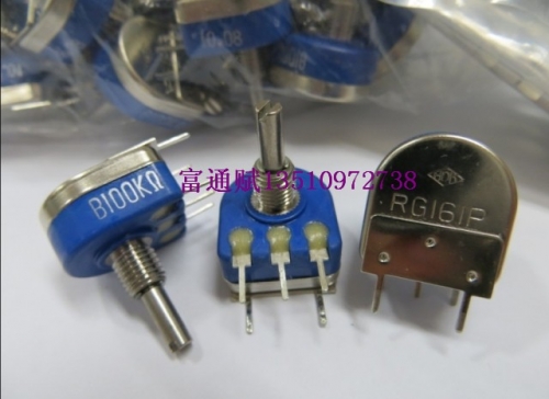 Imported Japanese HDK potentiometer RG161P-B100K 15S single