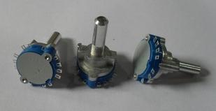 Original Japanese ALPS SRRN hand wheel band switch 2 knife 5 20mm round shaft gear switch