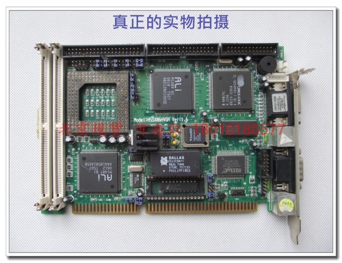 Beijing Weida industrial motherboard HS5X86HVGA spot Ver:1.6 semi long board industrial motherboard