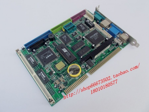 386 industrial control board 386+VGA+NET embedded integrated network port