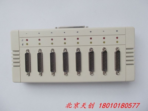 Beijing spot OPT 8B multi serial port 8 serial port RS-232 interface DB25 pin connection box