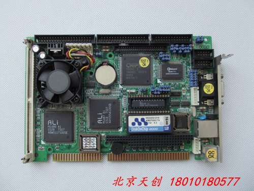 Am5X86-P75-S m1489 ALi T65550 ALi bus industrial control motherboard ISA M1487