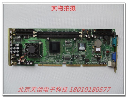 Beijing spot Advantech IPC motherboard PCA-6004 REV.A1 real photo send memory