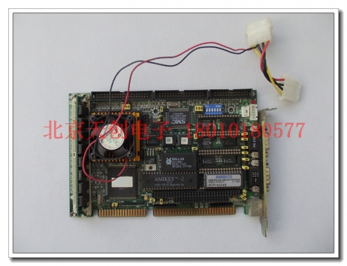 Beijing spot B1 486 ISA half length of Advantech PCA-6143P industrial motherboard with CPU card