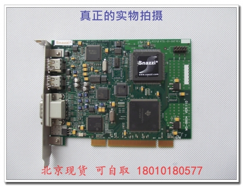 Beijing spot Snazzi MS-8604 VER:110 PCI acquisition card ATDL-01-000