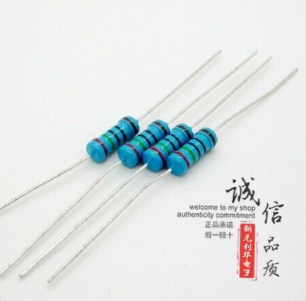 Power line resistance of 0.22 ohm 1% spot 2W