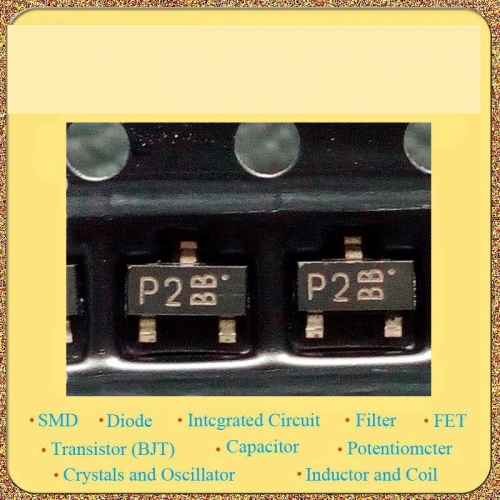 KRA116S SOT-23 PNP pen with damping printing: P2 KEC