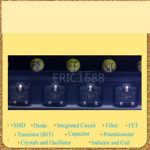 2SC3937 SOT-323 pen NPN triode printing: 2W -