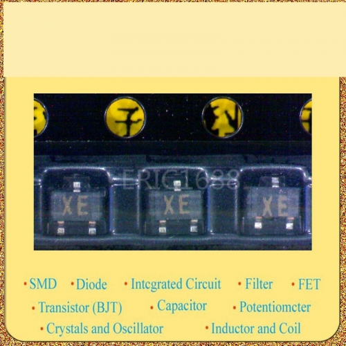 RN1305 SOT-323 NPN pen with damping printing: XE -