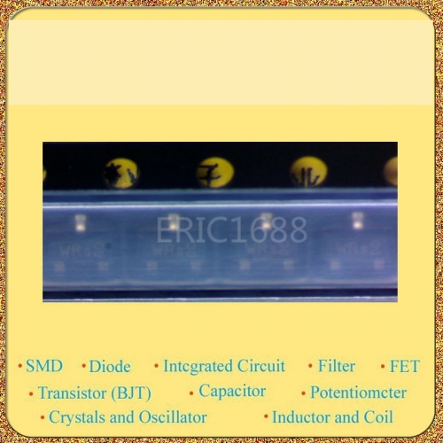 BCR198 SOT-23 PNP pen with damping printing: WR INFINEON