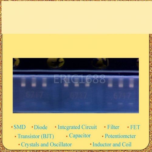 ZXTD6717E6TA SOT-163 pen composite triode screen: 6717 ZETEX