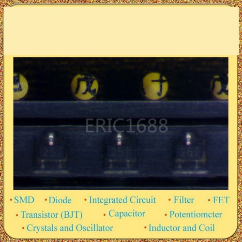 DTC124EE SOT-523 NPN pen with damping screen: 25 ROHM