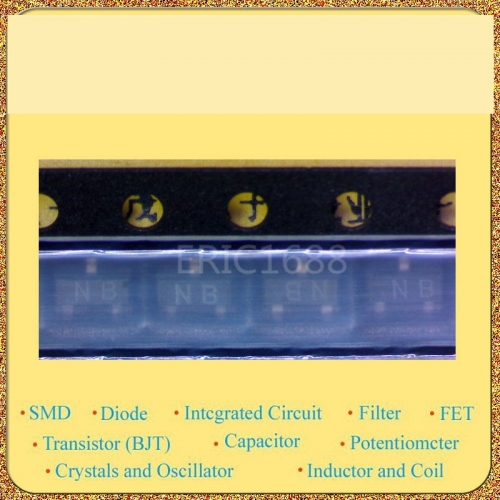 BF599 SOT-23 pen NPN triode printing: NB SIEMENS