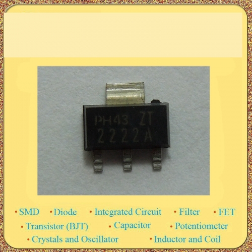 PZT2222A SOT-223 pen NPN triode printing: 2222A NXP/PHILIPS