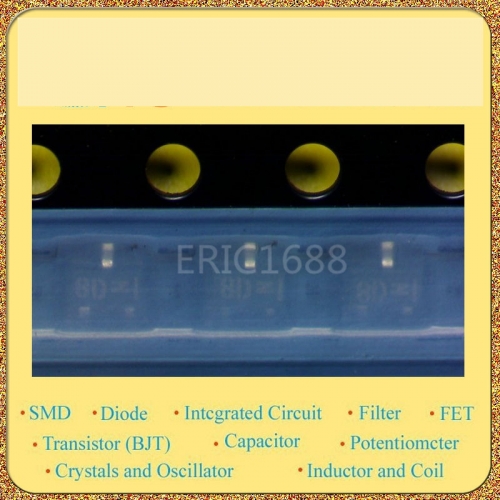 MUN5214T1 SOT-323 NPN pen with damping printing: 8D ON