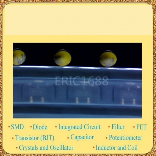 BFR181T SOT-23 pen NPN triode printing: RF INFINEON