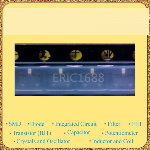 DDTC115ECA-7 SOT-23 NPN pen with damping printing: N24 DIODES