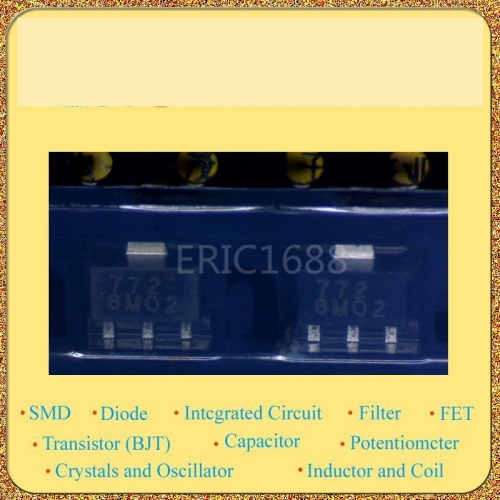 KM772 SOT-89 pen PNP triode screen: 772 KINGWELL