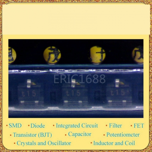 PDTC115EU SOT-323 NPN pen with damping printing: T15 NXP/-