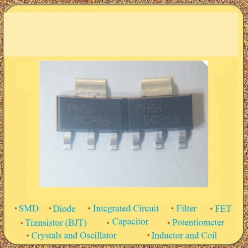 BCP55TA SOT-223 pen NPN triode printing: BCP55 ZETEX/DIODES