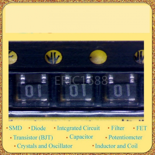 RU201 SOT-143 pen NPN triode printing: O1 ROHM